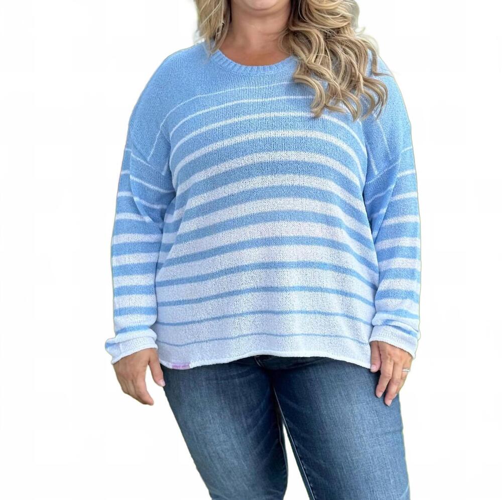 NEW SIMPLY SOUTHERN nantucket sweater in surf